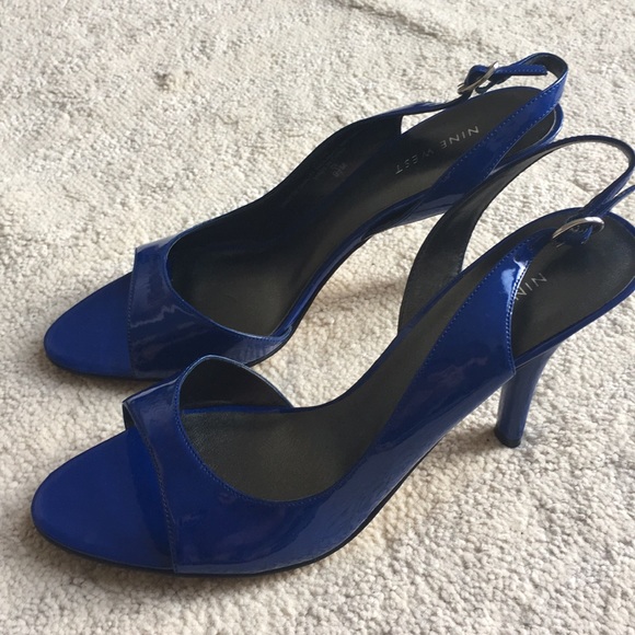 royal blue dress sandals